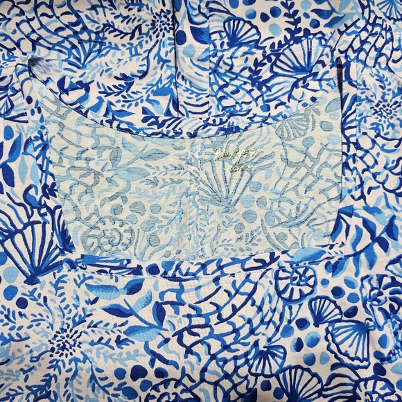 Lilly Pulitzer Haydn T-Shirt Dress Size XL - Picture 8 of 8